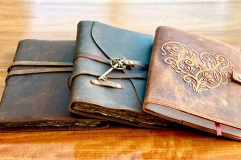 Nomad Crafts Refillable Leather Journals – Book of Shadows
