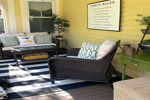 9 Ways To Decorate a Small Front Porch