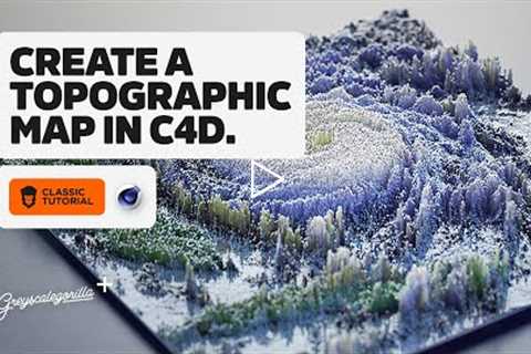 How to Make This 3D Landscape in Cinema 4D | Greyscalegorilla Tutorial