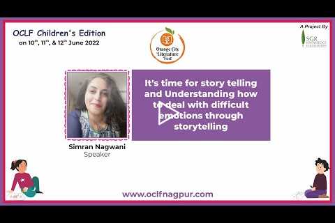 It's time for story telling & Understanding how to deal with difficult emotions through..