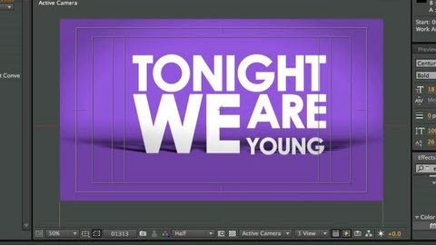 After Effects Tutorial - Basic Typography & Motion Graphics