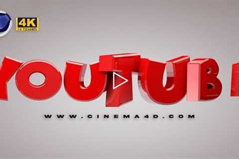 Creating Bouncing Text Animation in cinema 4d | Cinema 4d Tutorial