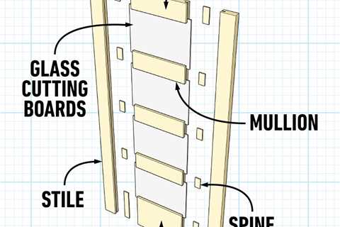 Try This Hack for Building an Inexpensive Glass Panel Door