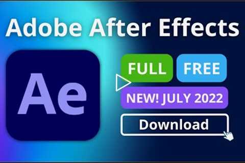Adobe After Effects Crack | After Effects Free Download | Tutorial