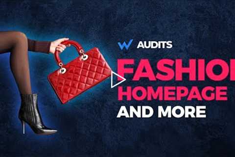 Fashion Landing Page Best Practises and More Landing Page Audits