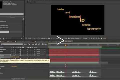 Introduction to Kinetic Typography After Effects