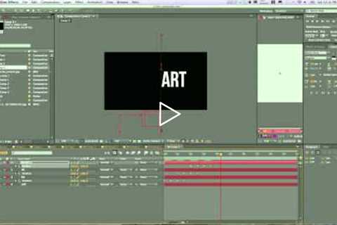 After Effects Kinetic Typography - Part 1 - The Basics