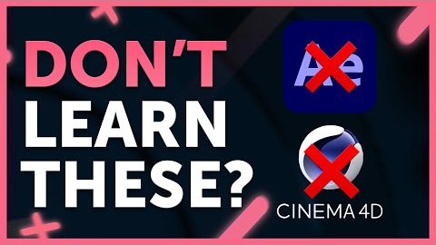 Don't Just Learn After Effects or Cinema 4D ... DO THIS!