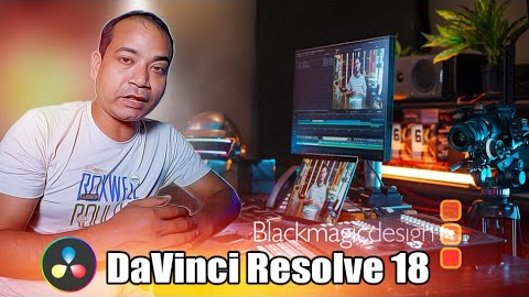 DaVinci Resolve 18 Tutorial for beginners Bangla By Photo Vision  ( EP-01)