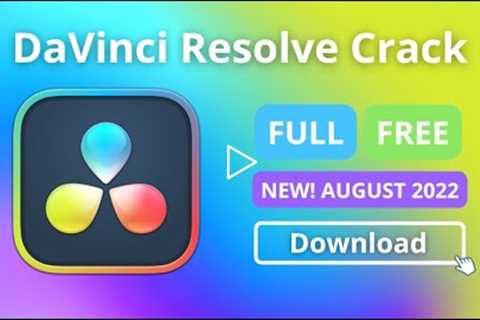 Davinci Resolve 18 Crack / Davinci Resolve Crack / Free Version / Fast Setup