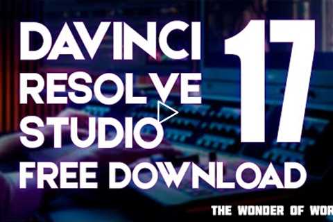 Davinci Resolve Studio 17 Crack | Resolve 17 Free download | Installation Tutotial