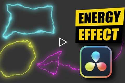 Create Custom ENERGY EFFECTS | DaVinci Resolve 18 Tutorial