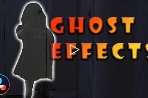 Found Footage Ghost Effects | Davinci Resolve Tutorial