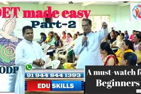 OET:  CODP and Edu Skills:  PART - 2   OET maiden Steps for Beginners: Fall Love with OET