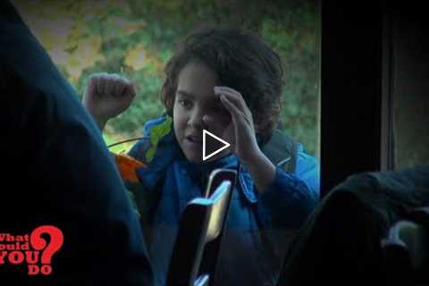 Mom makes son stand outside in cold for a timeout l First Broadcast on 12/3/2013