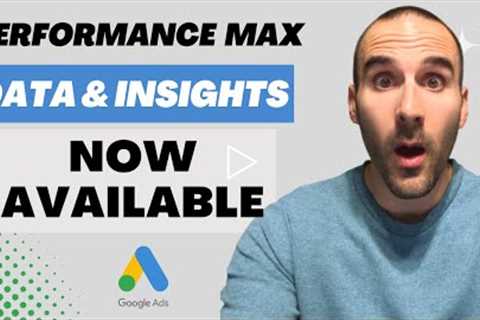 Google Performance Max Data & Insights: THEY DO EXIST!