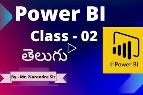 Power BI class 02 By Mr. Narendra Sir 17th Aug, 9th batch 9 PM contact 9059868766 VLR training