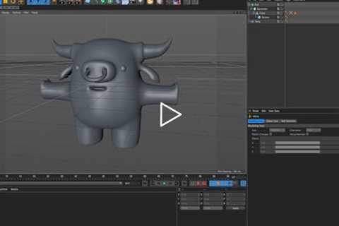 Cinema 4D Tutorial - Modeling a Character in Cinema 4D | Part 02