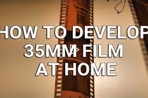 How to Develop 35mm Film at Home (FAST & EASY)