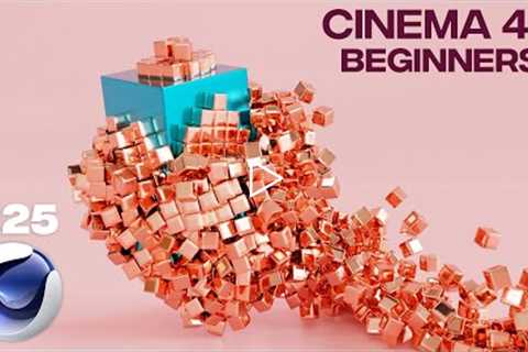 Cinema 4D Absolute Beginners Tutorial || Cinema 4D Dynamics Tutorial