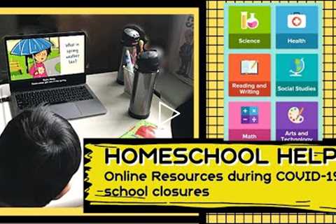 Homeschooling During School Closures | FREE Online Learning Resources