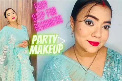 Party makeup |easy step for beginners |#makeup #easypartymakeup #easymakeup #begginersmakeup #viral