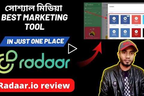 Radaar.io |  Best Social Media Marketing Tools | Scheduling |  Handling Multiple Social Profiles