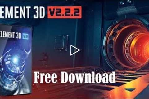 How To Free Download & Install Element 3D For After Effects | Crack (latest Full Version)