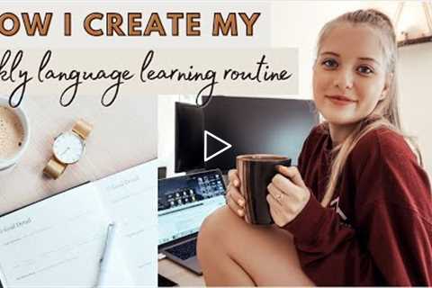 How to Create a Language Study Routine | Learning a New Language at Home Study Plan