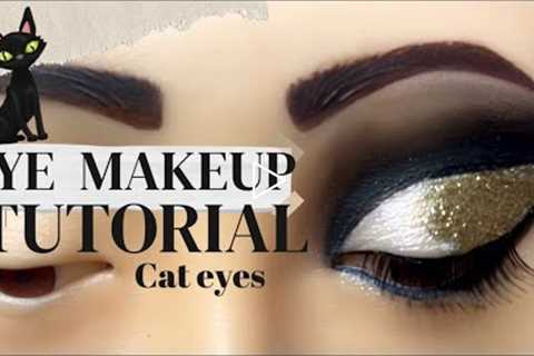 Black Gold Eye Makeup Tutorial #makeup #makeuptutorial #brushlush #howto