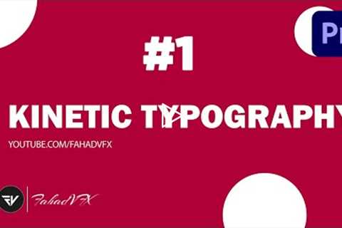 Kinetic Typography Premiere Pro #1 Typography MOGRT Files