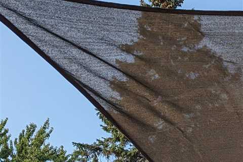 Make a Tiny Oasis in Your Backyard with the Coolaroo Shade Sail