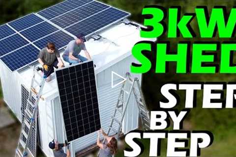 POWER MY HOME - 3kW Solar Panel System Installation - Step by Step