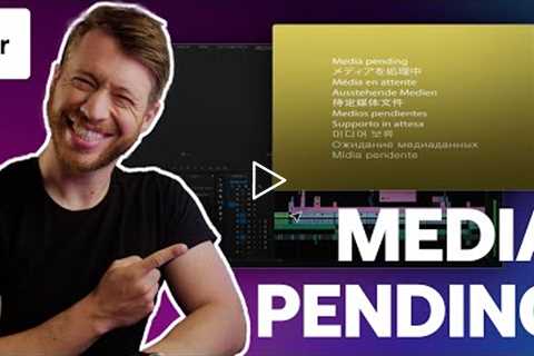 How To Fix Media Pending in Adobe Premiere Pro CC