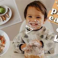 What My *SUPER* Picky 1 Year Old Eats in a DAY! + My secret to getting him to eat a variety of foods