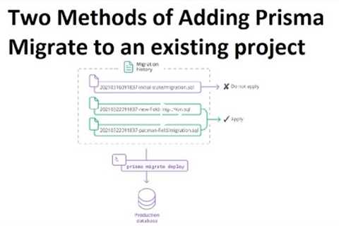 Two Methods of Adding Prisma Migrate to an existing project (Heroku shadow PostgreSQL database)