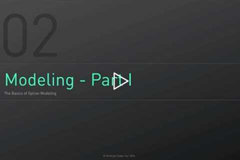C4D Fundamentals | 02 - Introduction to Spline Modeling