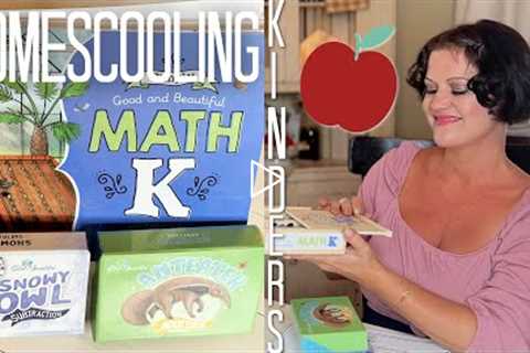 Homeschool Kindergarten for FREE! Math Curriculum | Good and Beautiful