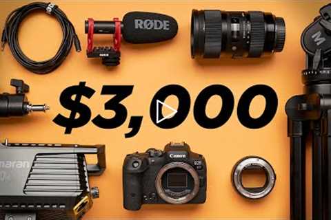 Full Camera and Lighting Setup Under $3000!