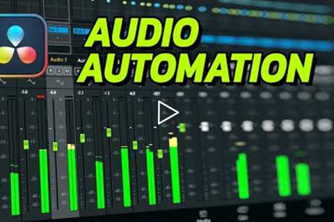 Fairlight Audio Automation in DaVinci Resolve 18