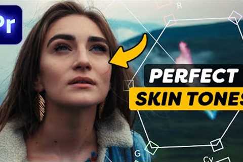 Perfect SKIN TONES with this Easy Trick (Premiere Pro Tutorial) - ft. BenQ PD3420Q