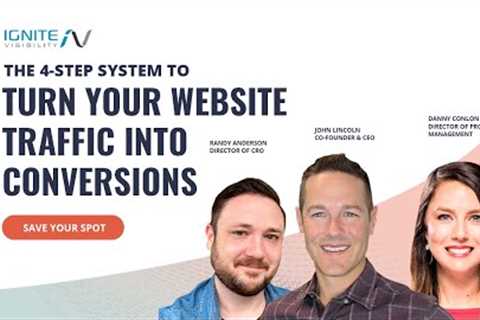 Ignite Visibility Event: Learn Conversion Rate Optimization On May 26th