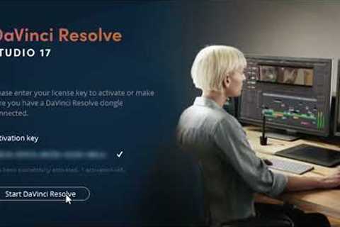 How to activate DaVinci Resolve Studio