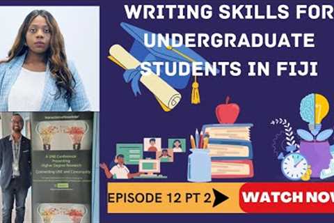 Writing Skills for Undergraduate Students in Fiji by Prash Goundar