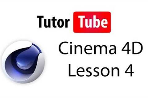 Cinema 4D Tutorial - Lesson 4 - Camera and Camera Navigation