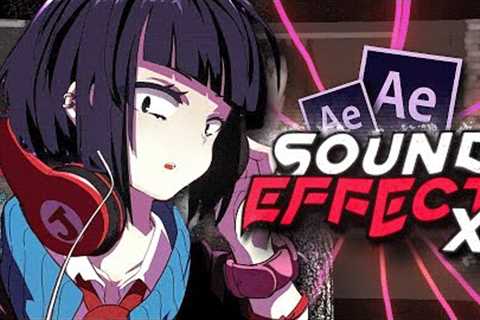 How to sound effects your audio - After Effects AMV Tutorial