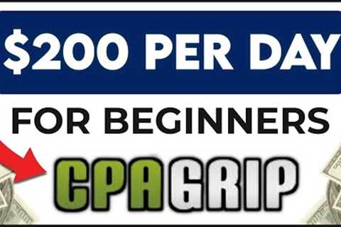 Cpagrip Content Locking - $200/DAY Cpa Marketing Tutorial For Beginners (CPA GRIP) CPALEAD 2023