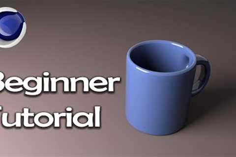 How to model a Mug in Cinema 4d | Beginner Cinema 4d Tutorial