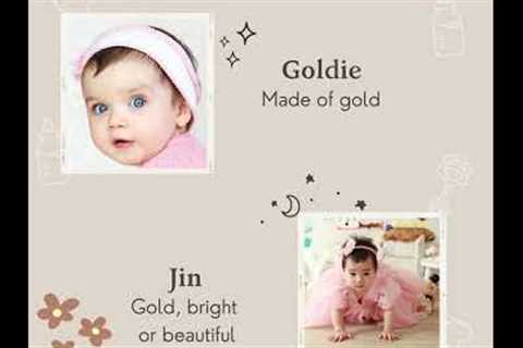 16 Beautiful Baby Names that Mean Gold