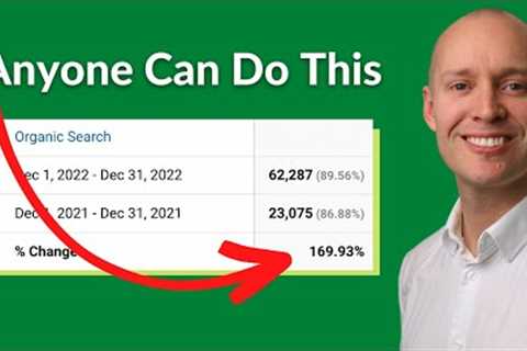 How to Increase Traffic by 169% (New SEO Case Study 2023)